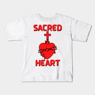 Sacred Heart Red Kids T-Shirt